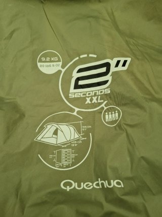 Tienda de campaña Quechua 2 Seconds XXL