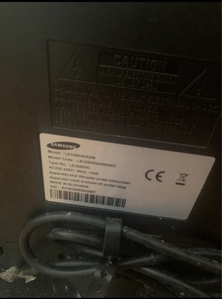 TV Samsung 32 LE32B550A5W