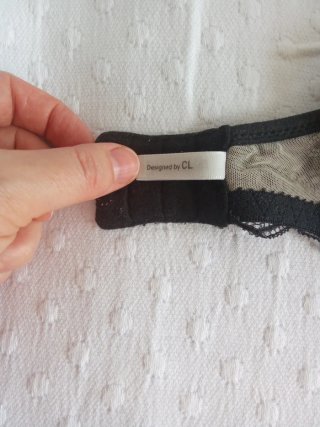 Sujetador marca Passionata negro con encaje