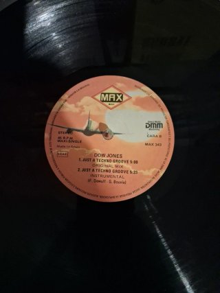 Vinilo Techno Groove Dow Jones