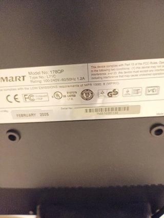 Pantalla YUSMART Plata/Negra