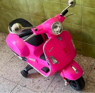 Moto Eléctrica Infantil Rosa Scooter