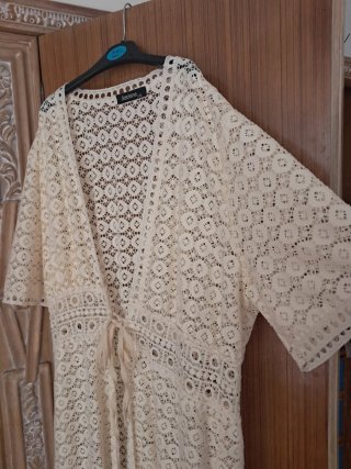 Vestido playero encaje Jasmine talla L/XL