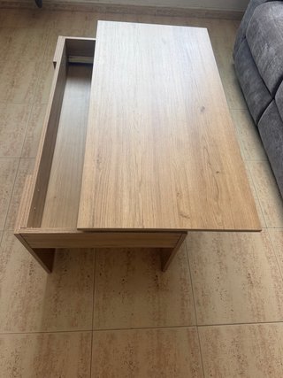 Mesa centro elevable madera | Conforama