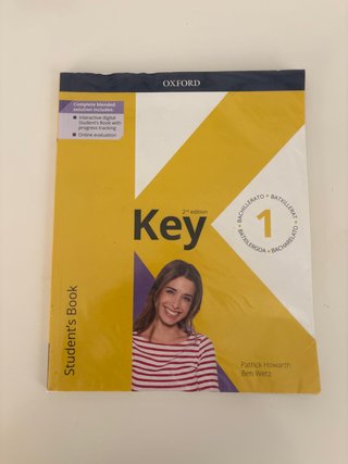 Key Bachillerato 2e 1 Student Book (Spain)