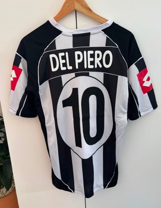 Camiseta Juventus Retro Del Piero 10 Lotto 02/03