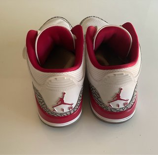 Jordan 3 Cardinal Red Talla 44