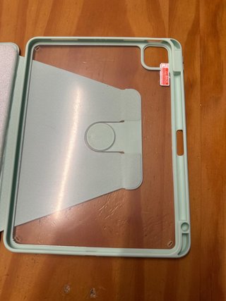 Funda para iPad, verde Pastel