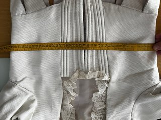 Corpiño de fallera blanco
