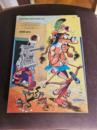 3 cómics; mortadelo y filemón.