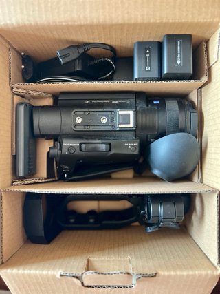 Sony PXW-Z90 4K XDCAM Videocámara CON SOLO 11x10H