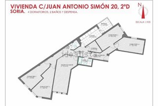 Piso de 4 Habitaciones con Garaje