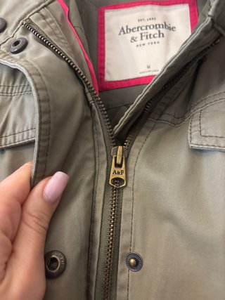 Chaqueta Abercrombie & Fitch Verde Militar Talla S
