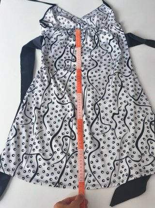 Vestido Verano Roberto Cavalli Blanco y Negro