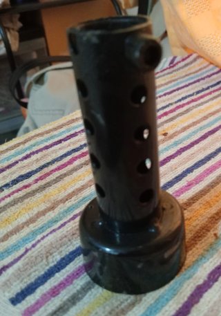 Silenciador Moto Universal Negro