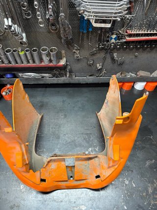 Pasta Delantera Yamaha Aerox Naranja