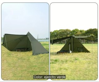 Tienda de campaña tipo tipi