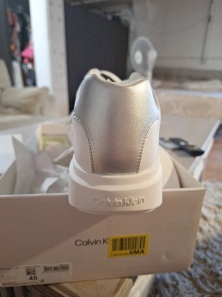 Zapatillas Calvin Klein Blancas Talla 40