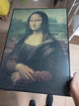 Puzzle Mona Lisa 1500 piezas