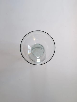 Jarrón de cristal 40x17x17