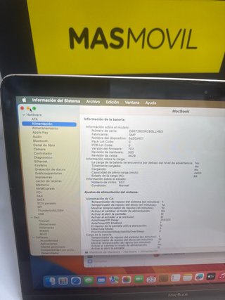 MacBook M3 2017 8/256GB Dorado