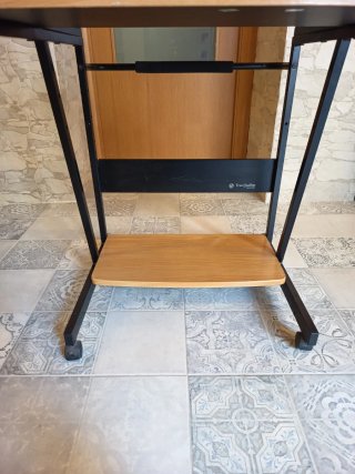 Mesa Ordenador Tran Quillita Madera Metal