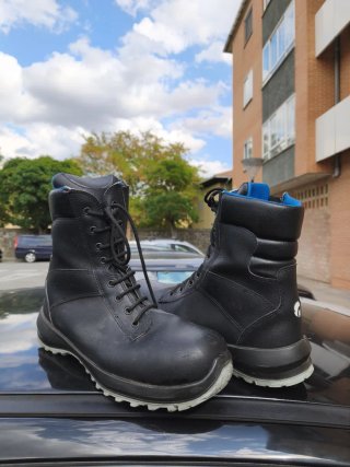 Botas de Seguridad Robusta Reno Negras