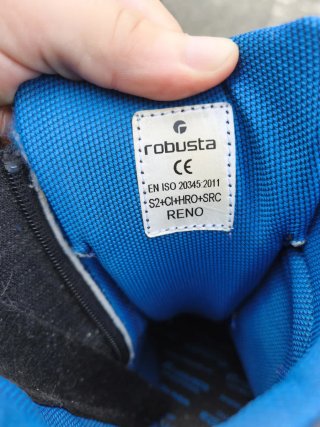 Botas de Seguridad Robusta Reno Negras