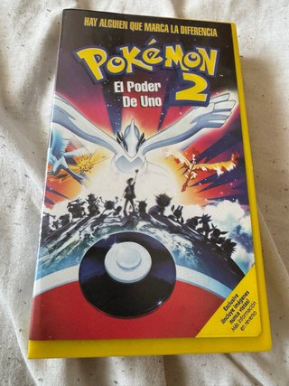 Película Pokémon 2: El Poder de Uno VHS