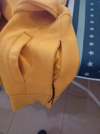 Sudadera Pull&Bear amarilla talla S