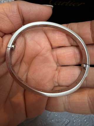 Pulsera Cartier Acero Cristales Brillantes