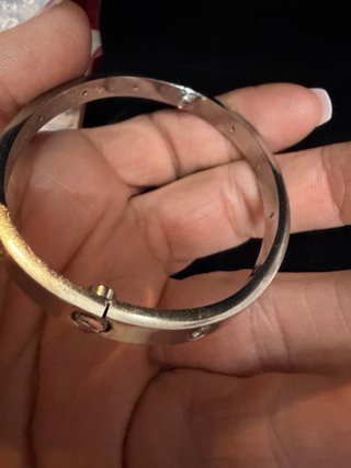 Pulsera Cartier Acero Cristales Brillantes