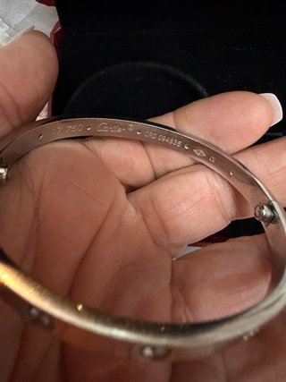 Pulsera Cartier Acero Cristales Brillantes