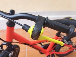 Bici infantil Decathlon 16 roja