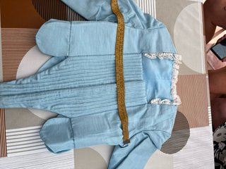 Corpiño de fallera niña azul clarito, para niña