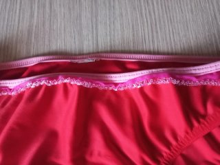 Bikini bambina rosso con dettagli