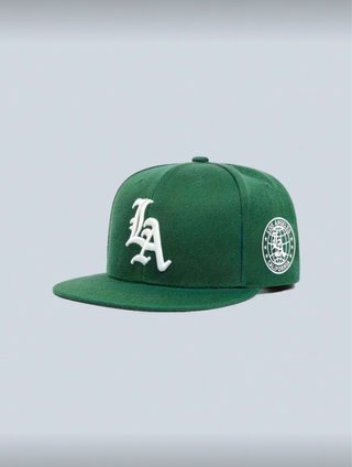 Gorra verde de Los angeles