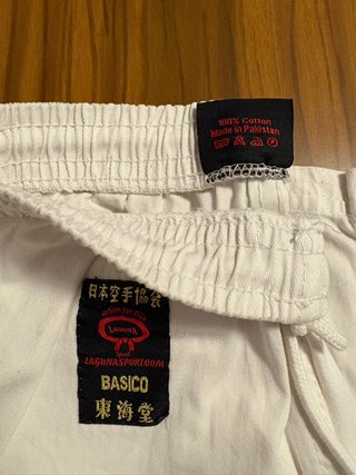 Traje Artes Marciales JAGUAR Blanco/Amarillo Talla