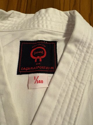 Traje Artes Marciales JAGUAR Blanco/Amarillo Talla