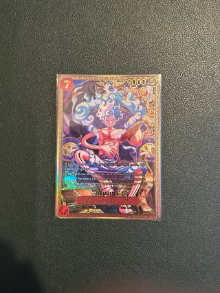 Luffy SP OP17 Trono Oro Carta