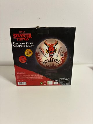 Lámpara Stranger Things Hellfire Club