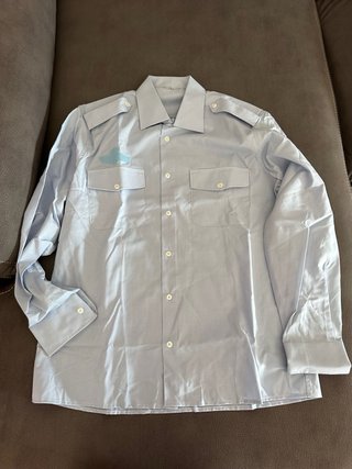 Camisa Ejército del Aire Talla 42 Azul