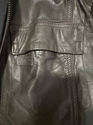 Chaqueta de Piel G-Star RAW Negra
