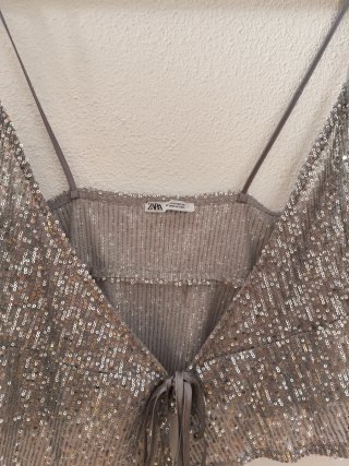 Pack 2 crop tops Zara/Shein