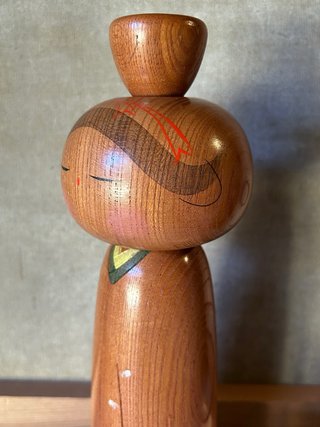 kokeshi vintage di Daisuke Takeda - 29 cm