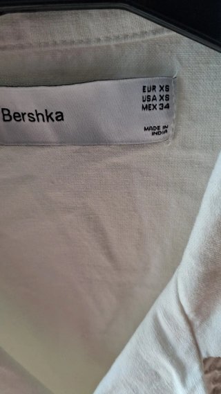 Camisa Bershka hombre  XL34 manga corta