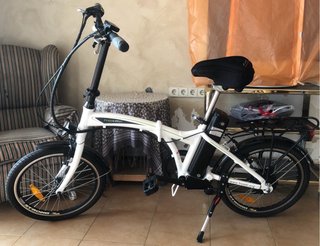 Bicicleta eléctrica plegable Freeel modelo keen+ b