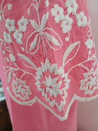 Camicia da notte vintage rosa