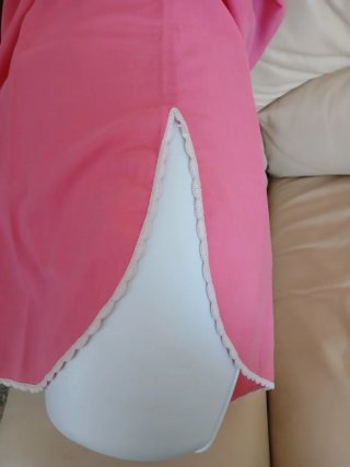 Camicia da notte vintage rosa