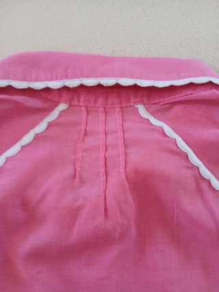 Camicia da notte vintage rosa